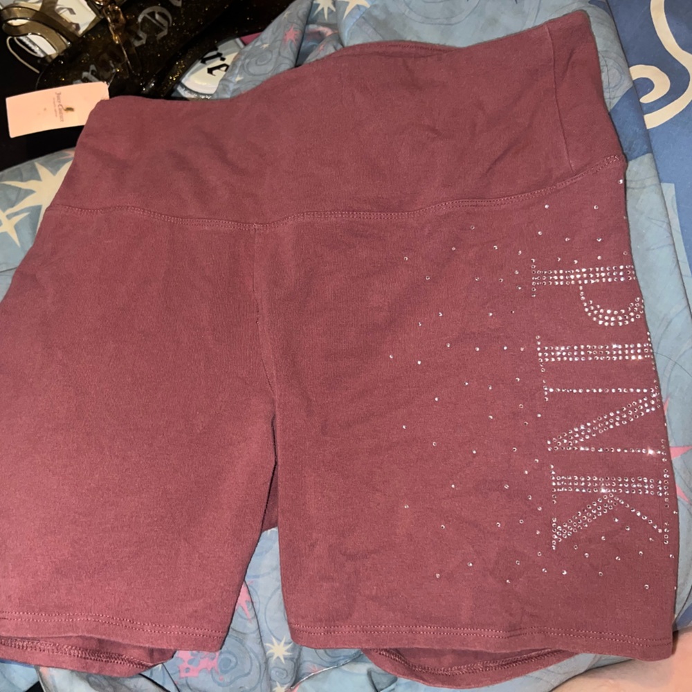 VS pink shorts